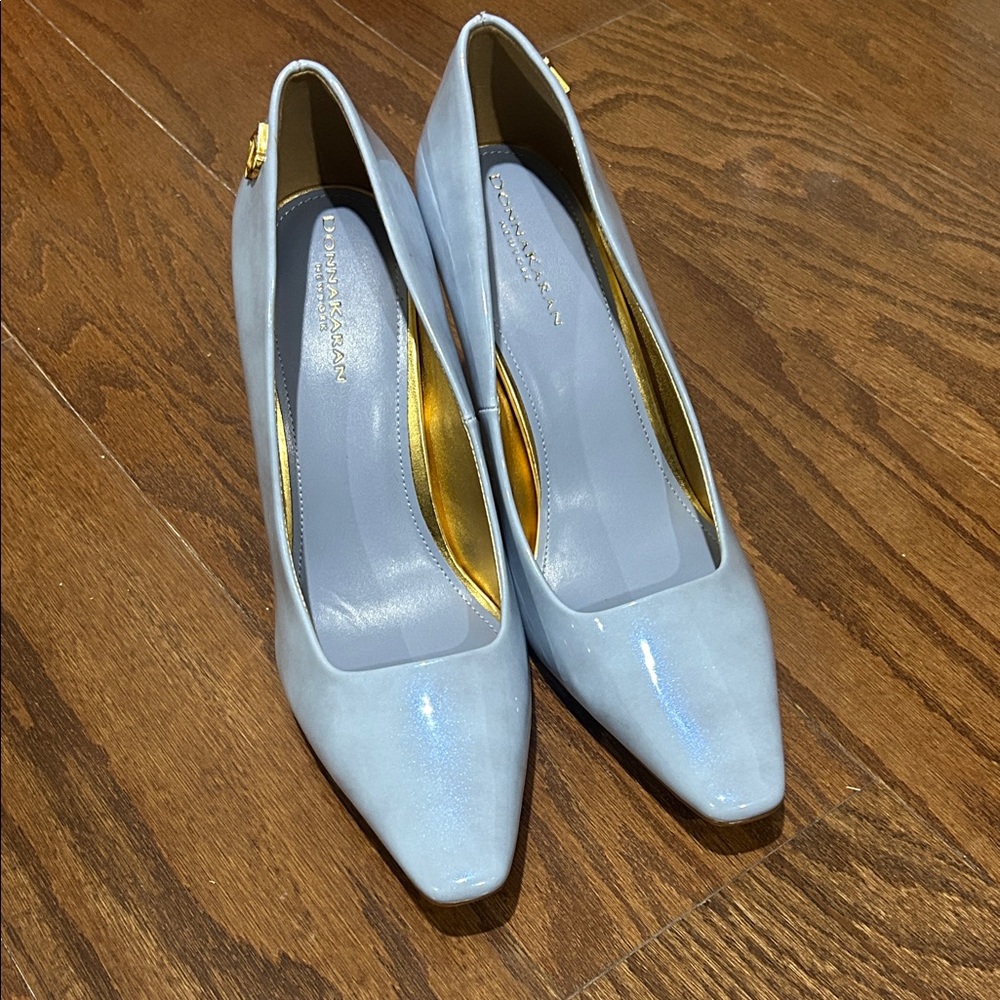 Donna Karan Elegant Blue Women's Heels
